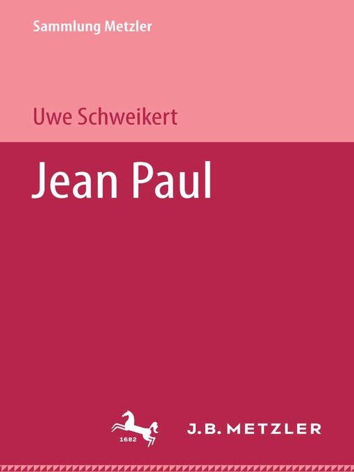Title details for Jean Paul by Uwe Schweikert - Available
